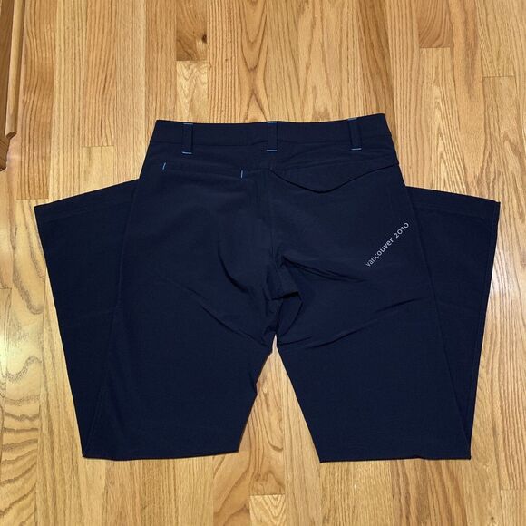HUDSON’S BAY Co. HBC Vancouver 2010 Olympics Blue Pants Women’s Medium 8/10 RARE - Picture 7 of 12